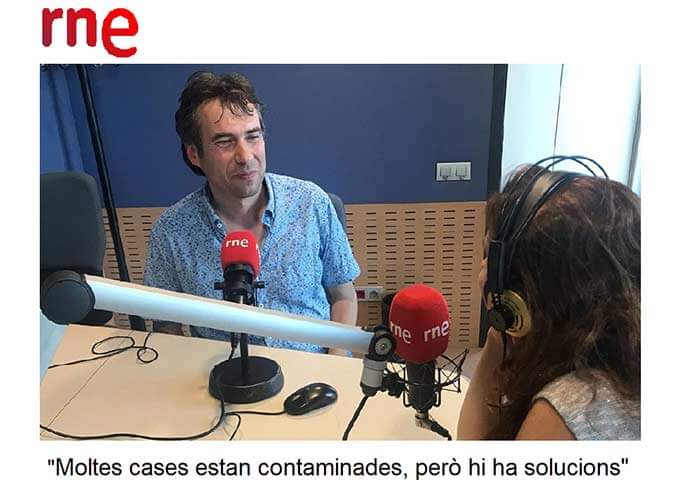 Entrevista a Carles Surià als estudis de RTVE